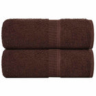 Guest towels FROGN 2 pcs 30x50 cm 360 gsm brown