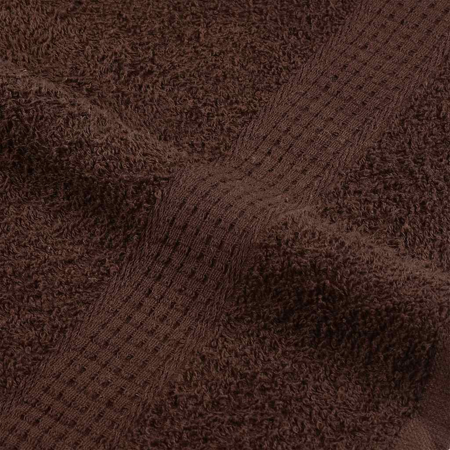 Gastendoekjes 2 st 30x50 cm 360 g/m² 100% katoen bruin