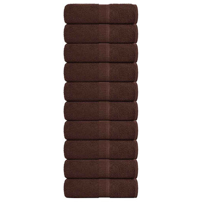 Gastendoekjes 360 G/M² 100% Katoen Bruin 30 x 50 cm
