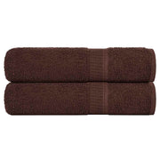 Towels FROGN 2 pcs 50x100 cm 360 g/m² brown