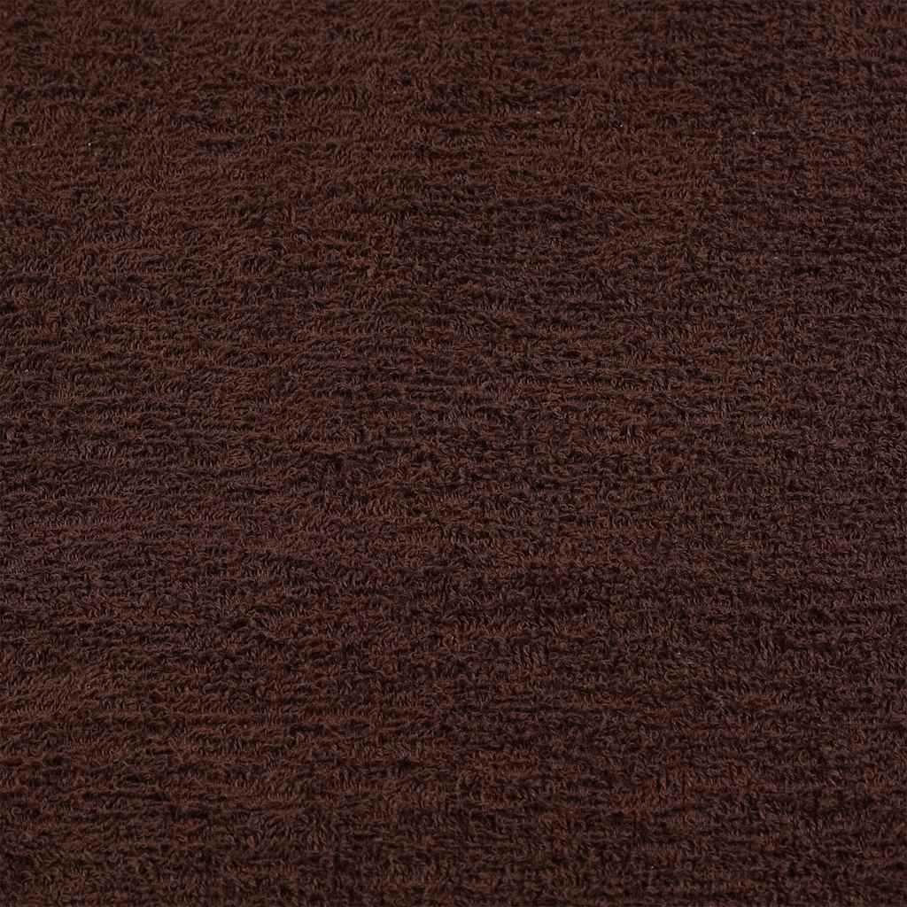 Handdoeken FROGN 10 st 50x100 cm 360 g/m² bruin