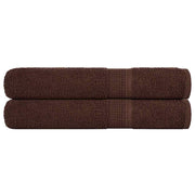 Sauna towels FROGN 2 pcs 80x200 cm 360 gsm brown