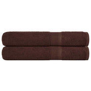 FROGN Towels 2 pcs 100x200 cm 360 g/m² brown