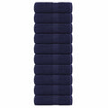 Washandjes FROGN 10 st 30x30 cm 360 g/m² marineblauw