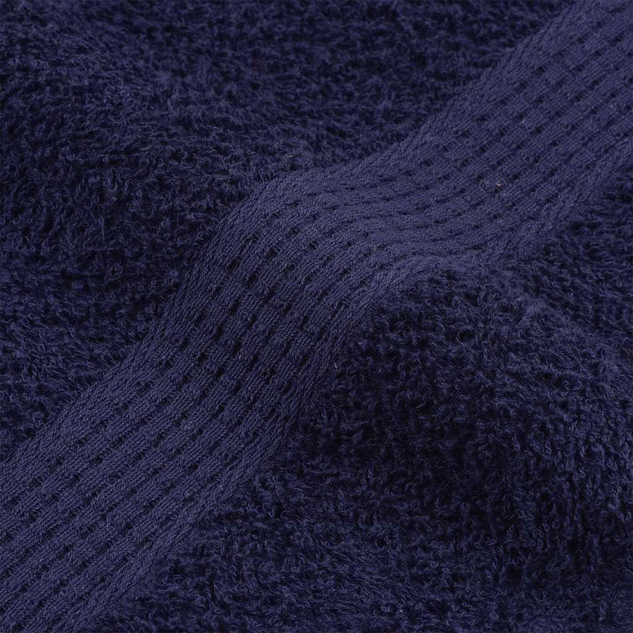 Zeepdoekjes 10 st 30x30 cm 360 g/m² 100% katoen marineblauw