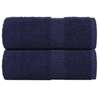 Gastendoekjes 30x50 cm marineblauw 2 stuks