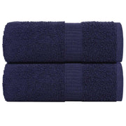 Gastendoekjes 30x50 cm marineblauw 2 stuks