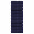 Gastendoekjes FROGN 10 st 30x50 cm 360 g/m² marineblauw
