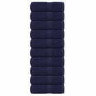 Gastendoekjes 30x50 cm marineblauw 10 stuks