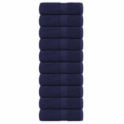 Gastendoekjes 30x50 cm marineblauw 10 stuks