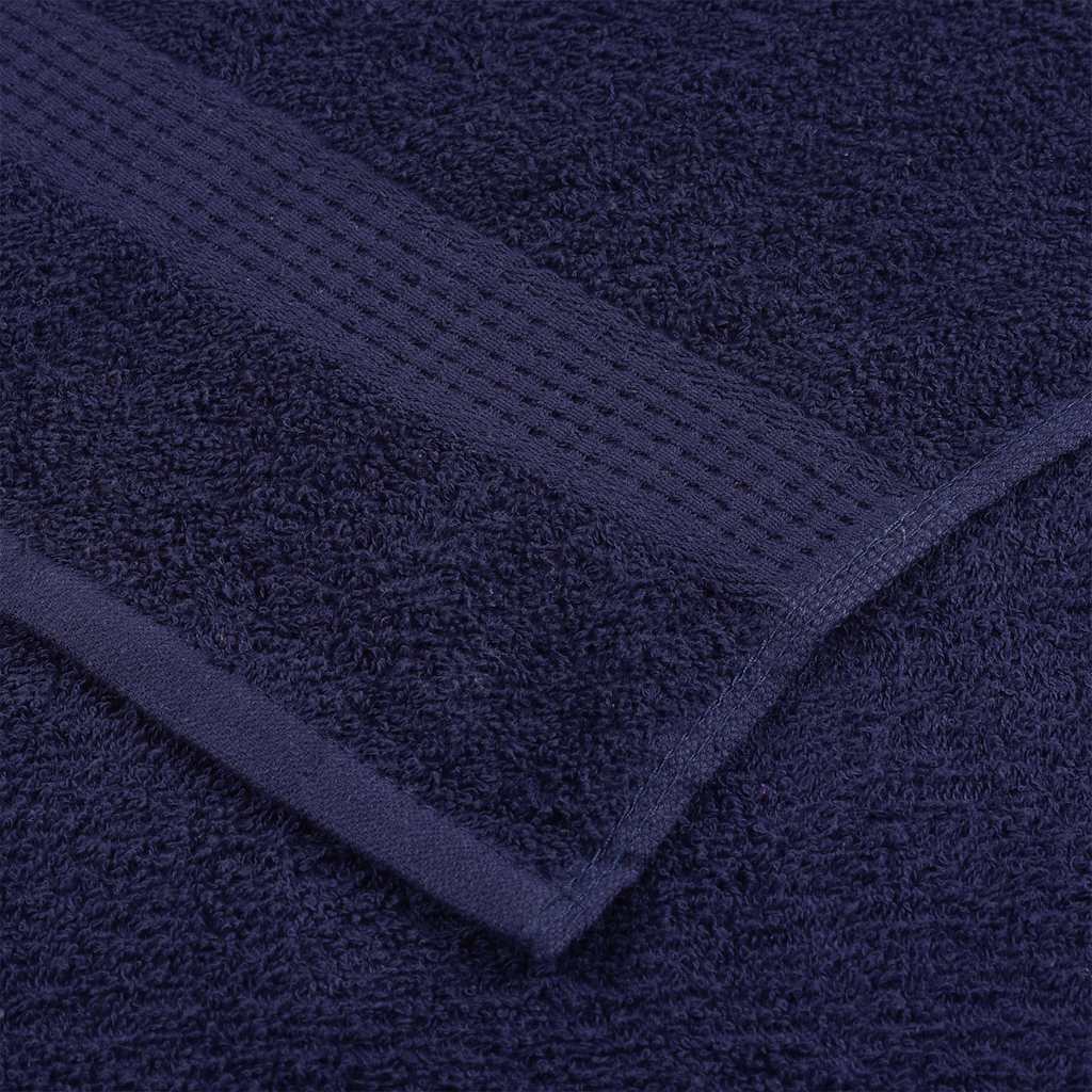 Gastendoekjes 10 st 30x50 cm 360 g/m² 100% katoen marineblauw