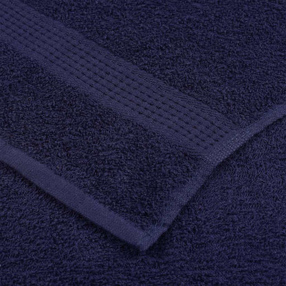 Gastendoekjes 10 st 30x50 cm 360 g/m² 100% katoen marineblauw