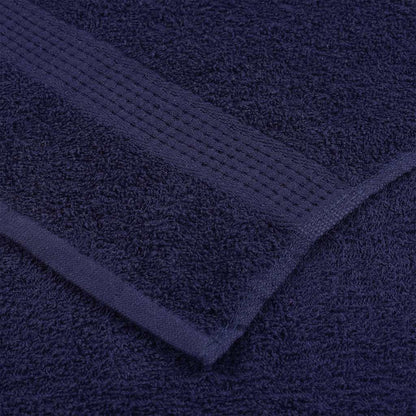 Handdoeken 2 st 50x100 cm 360 g/m² 100% katoen marineblauw