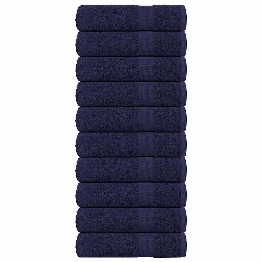 Handdoeken FROGN 10 st 50x100 cm 360 g/m² marineblauw