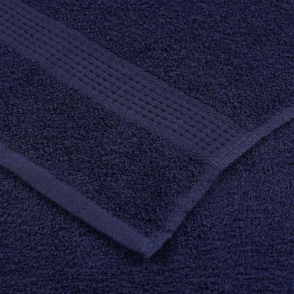Handdoeken FROGN 10 st 50x100 cm 360 g/m² marineblauw