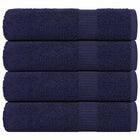 FROGN Bath Towels 4 pcs 100x150 cm 360 gsm navy