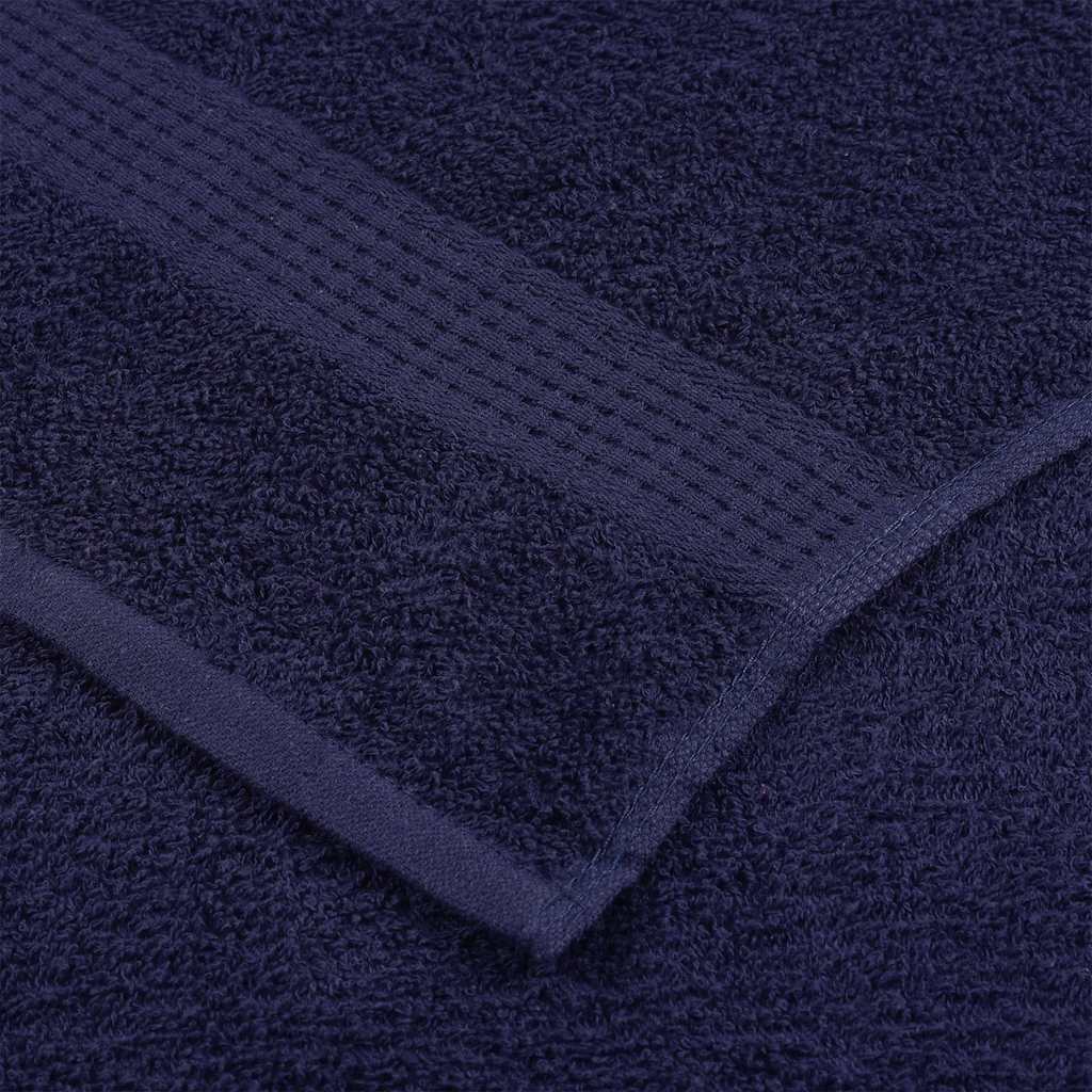 Handdoeken FROGN 4 st 100x200 cm 360 g/m² marineblauw