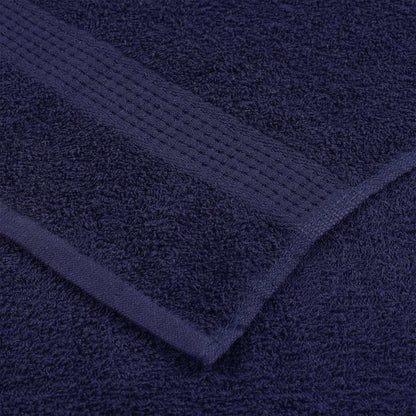 Handdoeken FROGN 4 st 100x200 cm 360 g/m² marineblauw