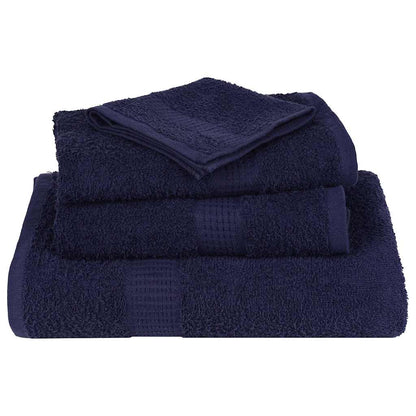 Handdoeken FROGN 10 st 100x200 cm 360 g/m² marineblauw