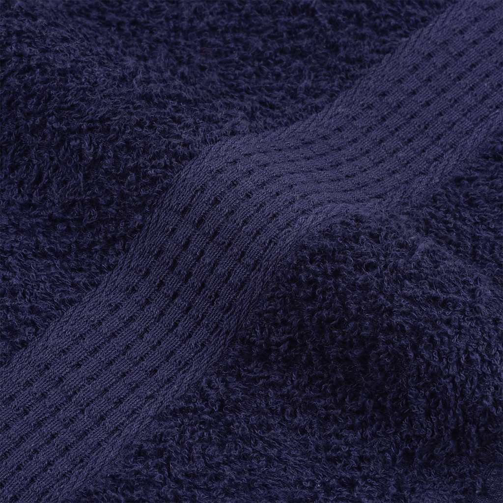 Handdoeken FROGN 10 st 100x200 cm 360 g/m² marineblauw