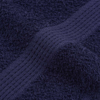 Handdoeken FROGN 10 st 100x200 cm 360 g/m² marineblauw
