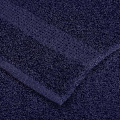 Handdoeken FROGN 10 st 100x200 cm 360 g/m² marineblauw