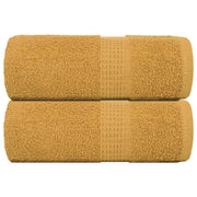 Gastendoekjes 2 st 30x50 cm goud