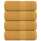 Gastendoekjes 4 st 30x50 cm goud