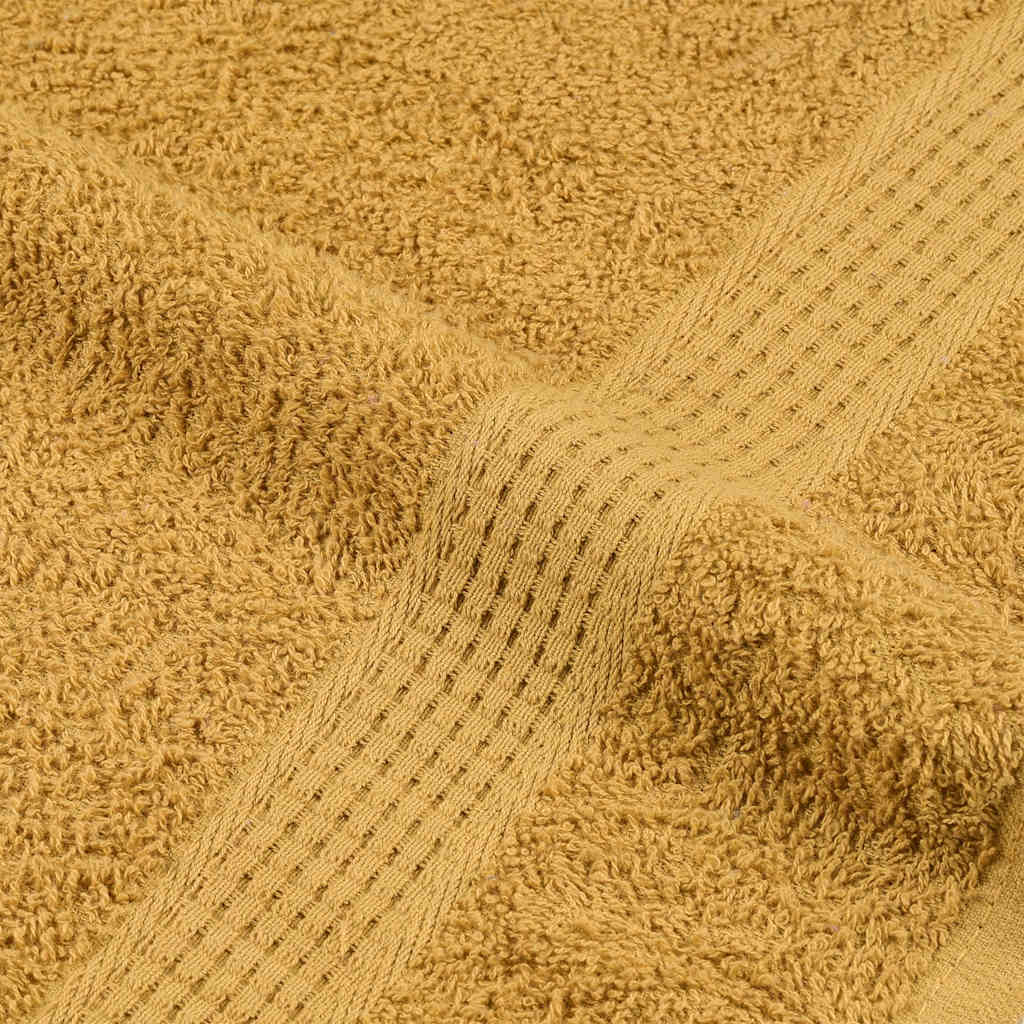Gastendoekjes 10 st 30x50 cm 360 g/m² 100% katoen goudkleurig