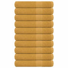 Saunahanddoeken 10 st 80x200 cm goud
