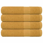 Towels FROGN 4 pcs 100x200 cm 360 g/m² gold