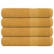 Towels FROGN 4 pcs 100x200 cm 360 g/m² gold