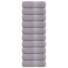 Washcloths FROGN 10 pcs 30x30 cm 360 gsm grey