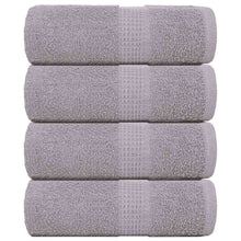 Gastendoekjes 4 st 30x50 cm 360 g/m² 100% katoen grijs