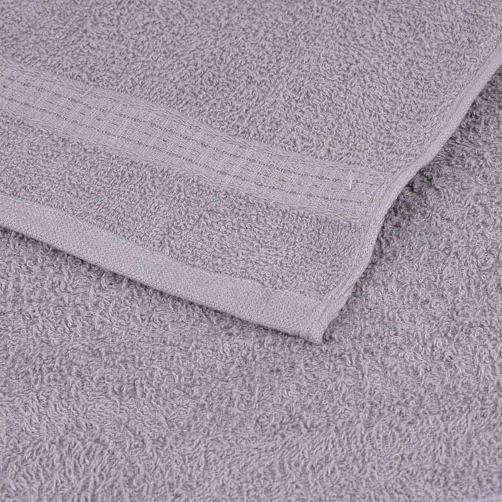 Badhanddoeken FROGN 4 st 100x150 cm 360 g/m² grijs