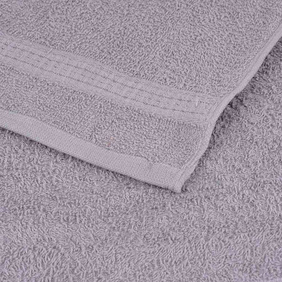 Saunahanddoeken 2 st 80x200 cm 360 g/m² 100% katoen grijs