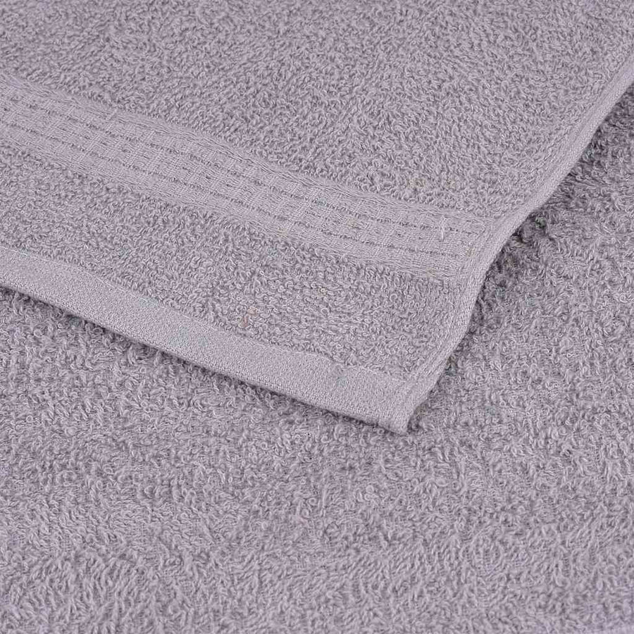 Saunahanddoeken 4 st 80x200 cm 360 g/m² 100% katoen grijs