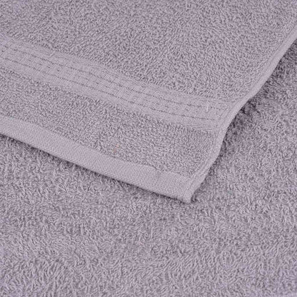 Handdoeken FROGN 10 st 100x200 cm 360 g/m² grijs