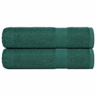 Shower towels FROGN 2 pcs 70x140 cm 360 g/m² green