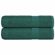 Shower towels FROGN 2 pcs 70x140 cm 360 g/m² green