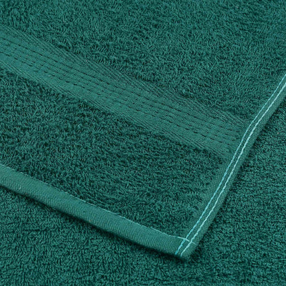 Douchehanddoeken 2 st 70x140 cm 360 g/m² 100% katoen groen