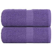 Washandjes 2 st 30x30 cm paars katoen