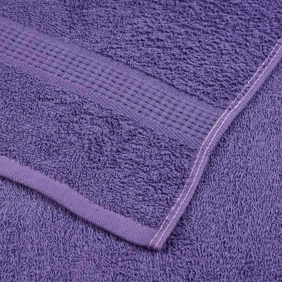 Zeepdoekjes 2 st 30x30 cm 360 g/m² 100% katoen paars