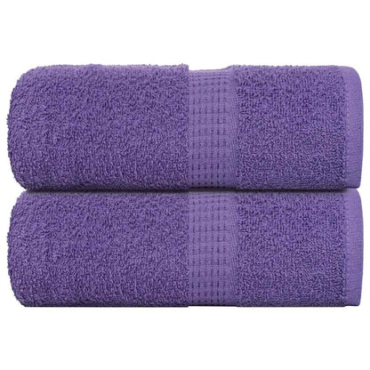Gastendoekjes 2 st 30x50 cm 360 g/m² 100% katoen paars