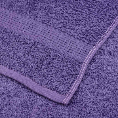 Gastendoekjes 2 st 30x50 cm 360 g/m² 100% katoen paars