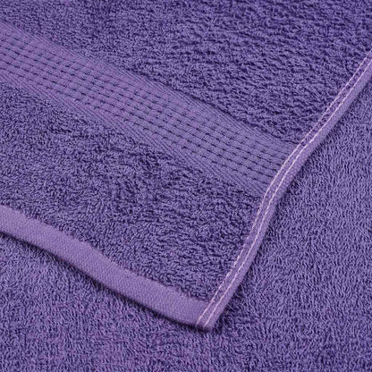 Gastendoekjes 4 st 30x50 cm 360 g/m² 100% katoen paars