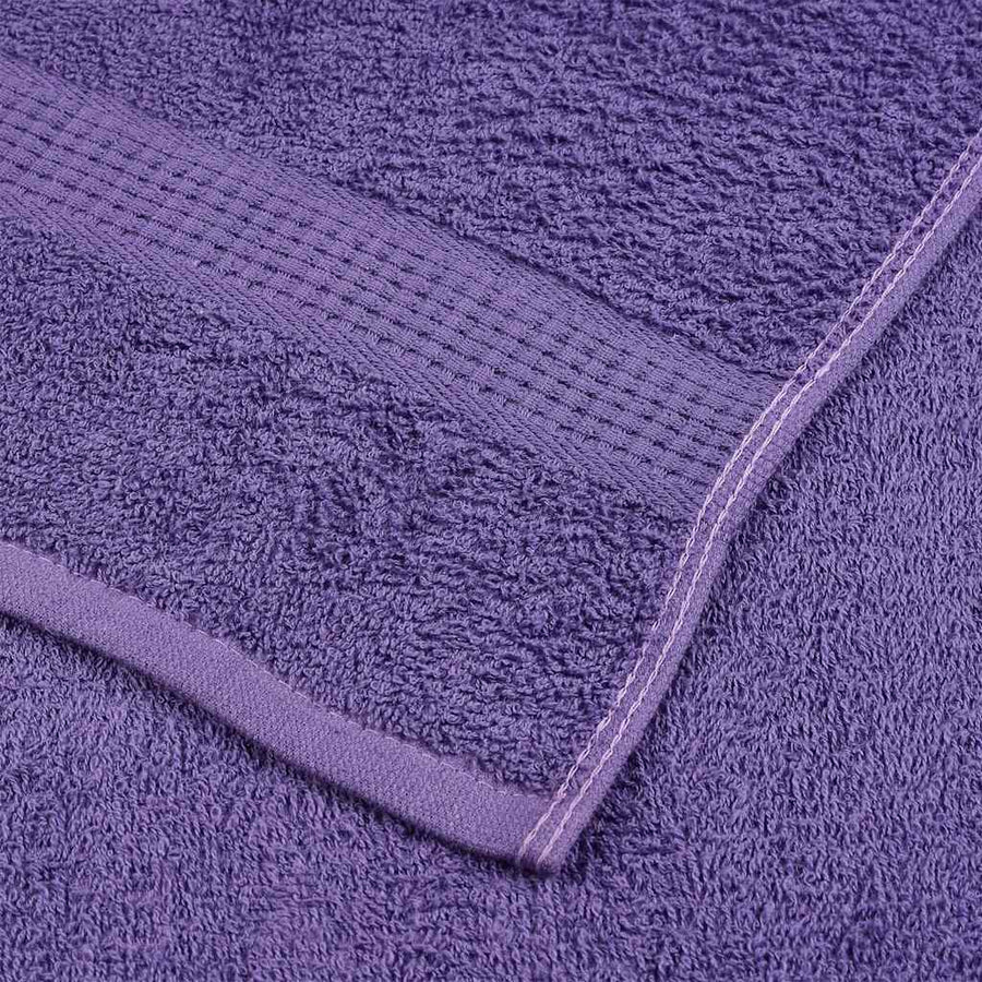 Handdoeken 2 st 50x100 cm 360 g/m² 100% katoen paars