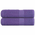 Shower towels FROGN 2 pcs 70x140 cm 360 g/m² purple
