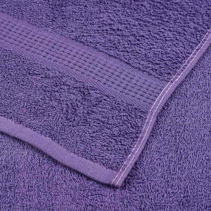 Douchehanddoeken 4 st 70x140 cm 360 g/m² 100% katoen paars