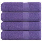 Bath towels FROGN 4 pcs 100x150 cm 360 gsm purple